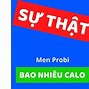 Probi 130Ml Bao Nhiêu Calo