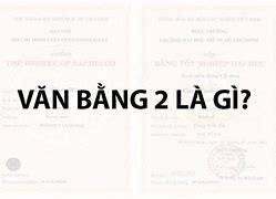 Văn Bằng 2 Tiếng Anh Gọi Là Gì